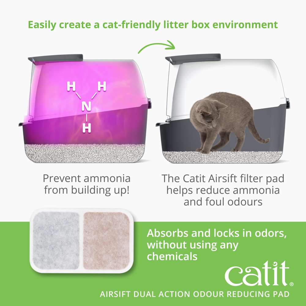 Catit Airsift Dual Action Odour Reducing Pads - Image 6