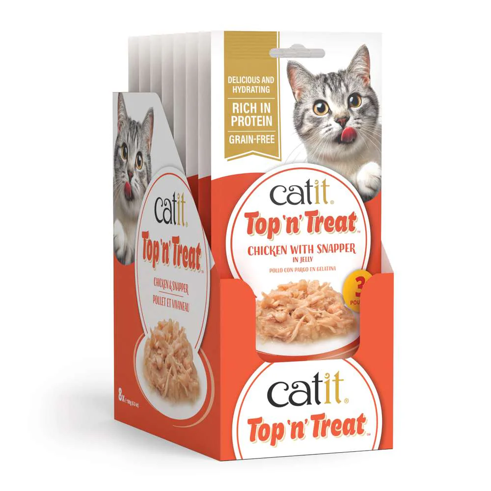 Catit Chicken Top 'n' Treat 8 Pack (24x60g) - Image 10