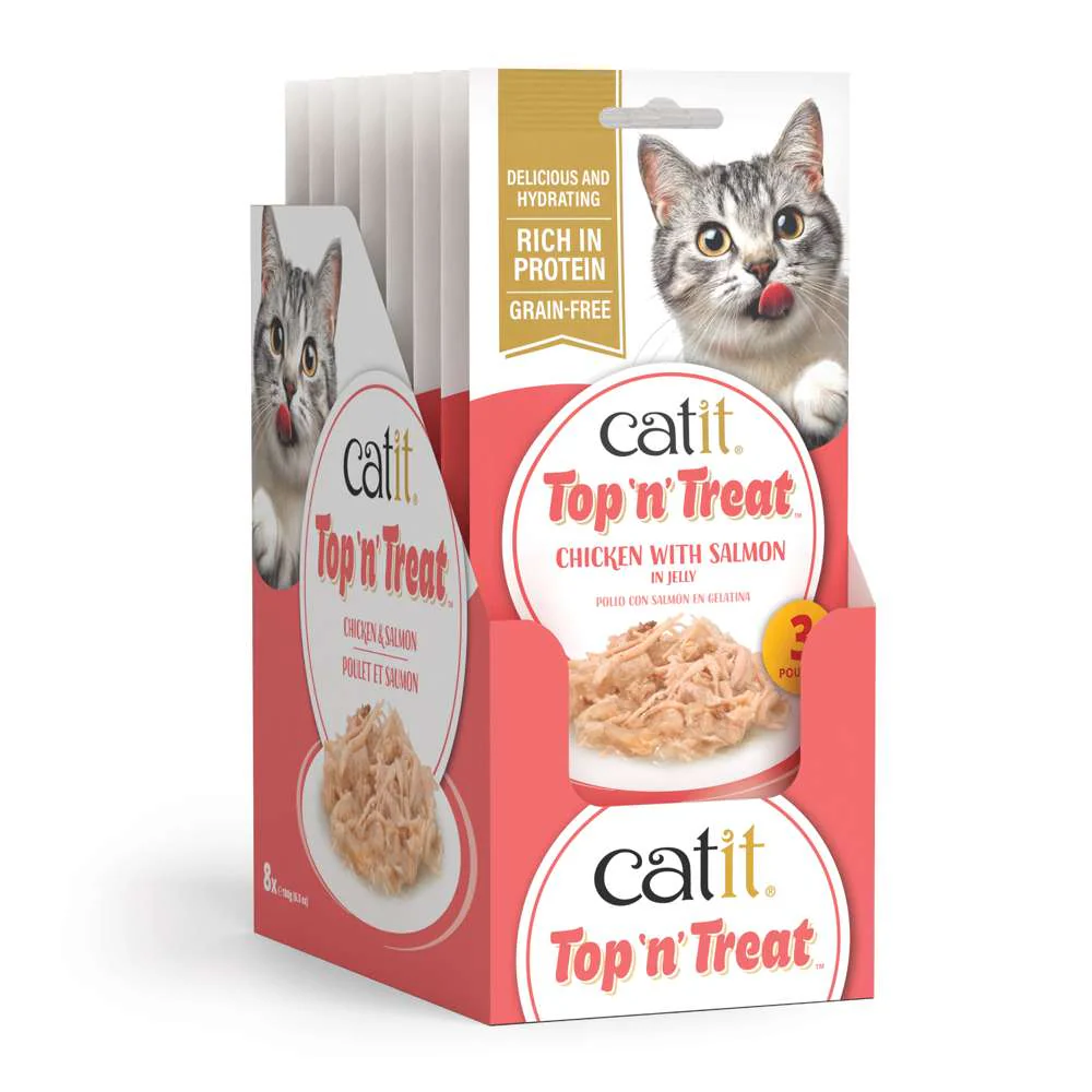 Catit Chicken Top 'n' Treat 8 Pack (24x60g) - Image 14