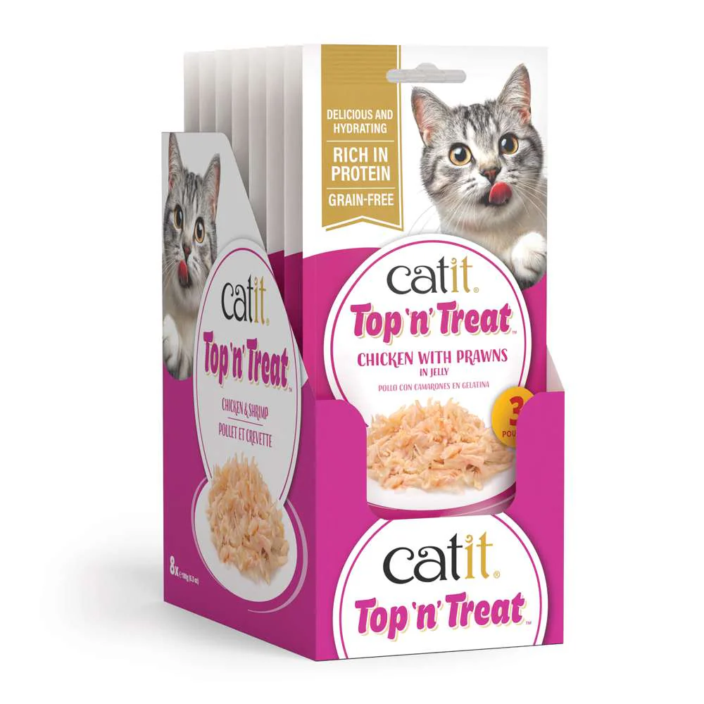 Catit Chicken Top 'n' Treat 8 Pack (24x60g) - Image 6