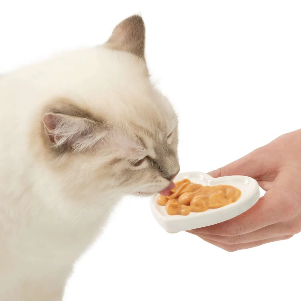 Catit Creamy Heart Treat Dish - Image 2