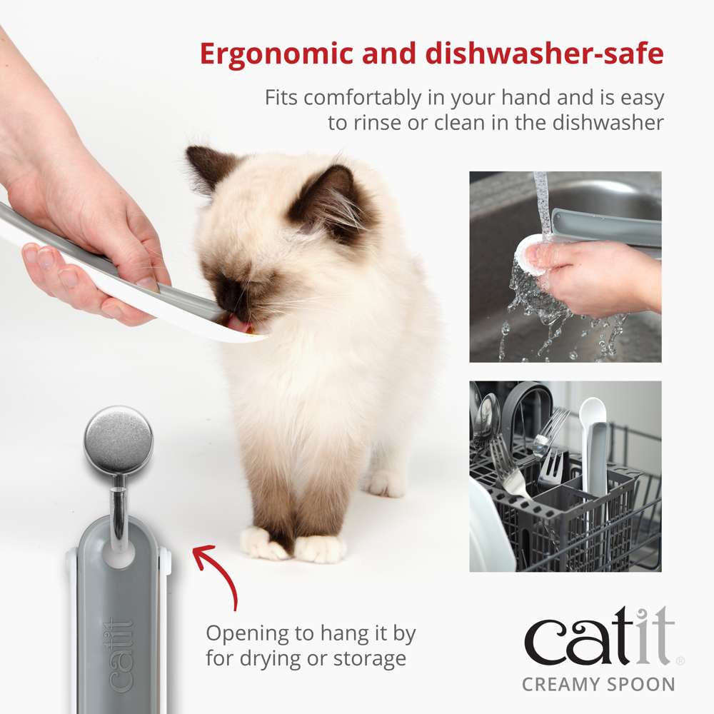 Catit Creamy Lickable Treat Spoon - Image 4