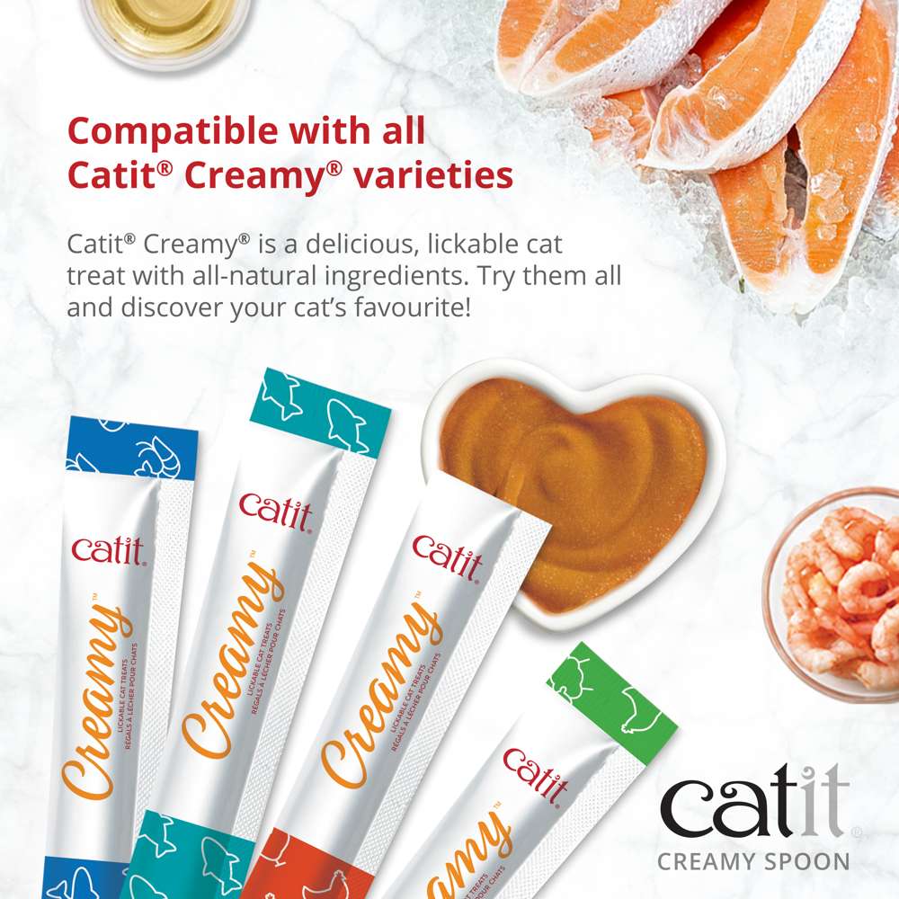 Catit Creamy Lickable Treat Spoon - Image 5
