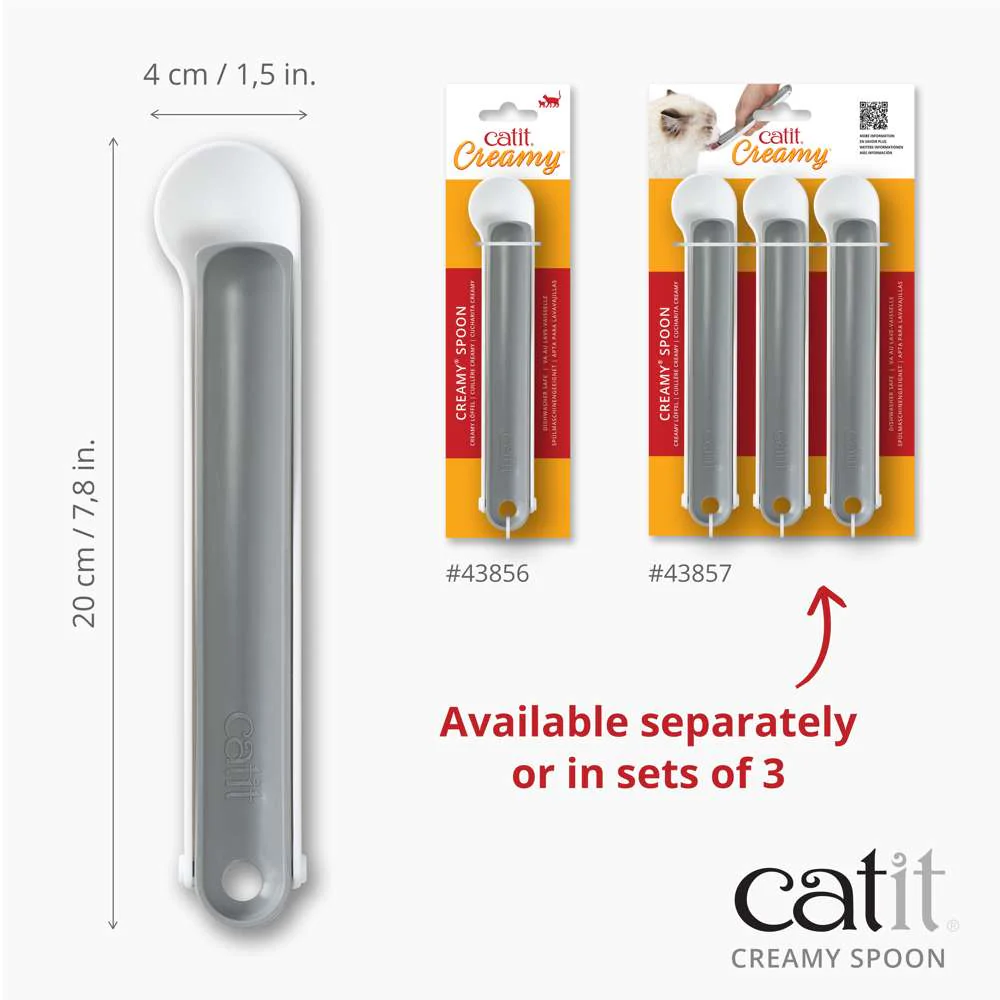 Catit Creamy Lickable Treat Spoon - Image 6