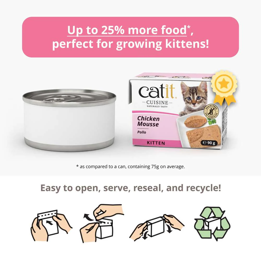 Catit Cuisine Kitten Chicken Mousse - Image 4
