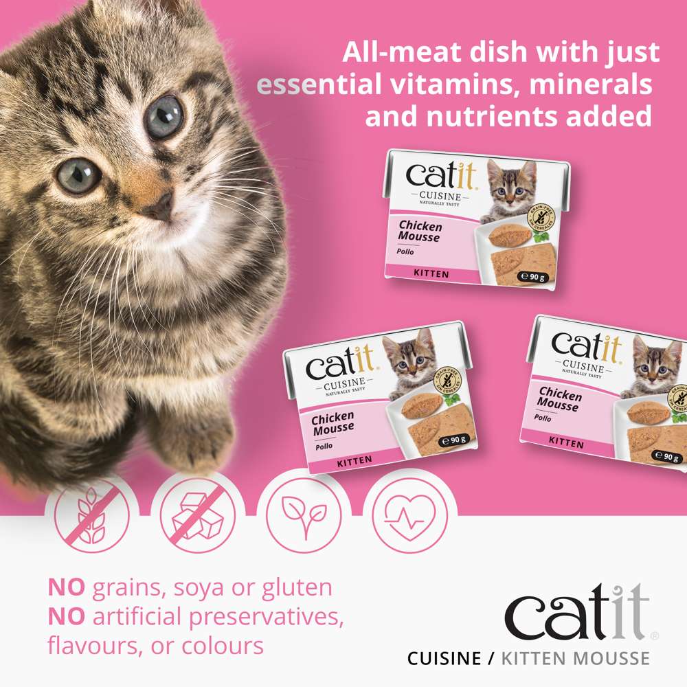 Catit Cuisine Kitten Chicken Mousse - Image 6