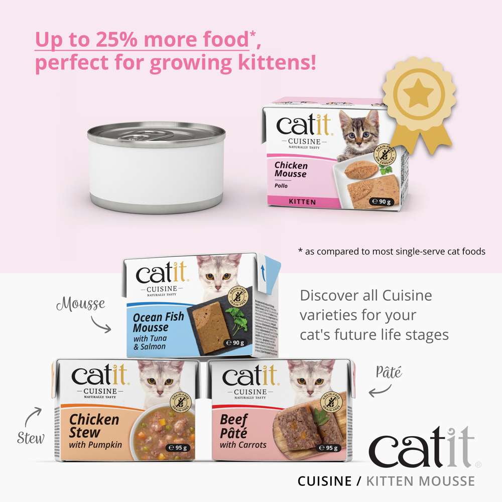 Catit Cuisine Kitten Chicken Mousse - Image 8