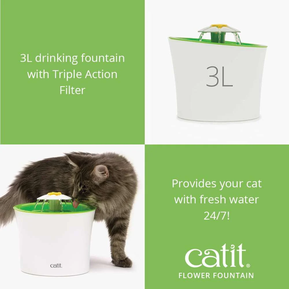 Catit Flower Drinking Water Fountain - Image 7