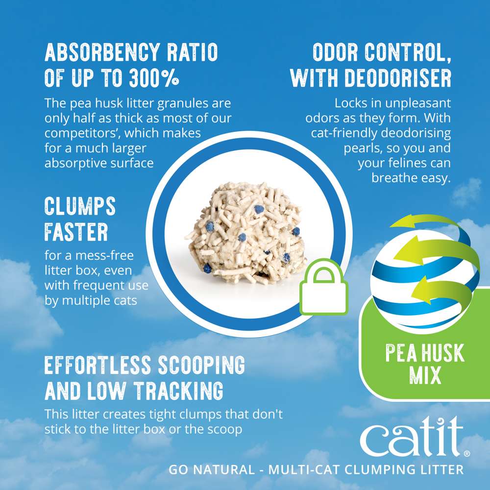Multi-Cat Pea Husk Clumping Litter - Image 4