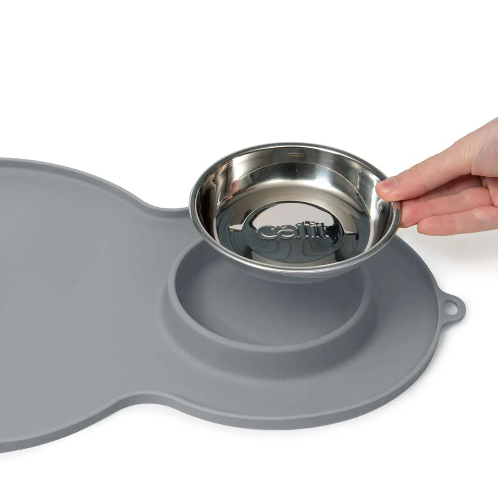 Catit Grey Peanut Placemat - Image 2