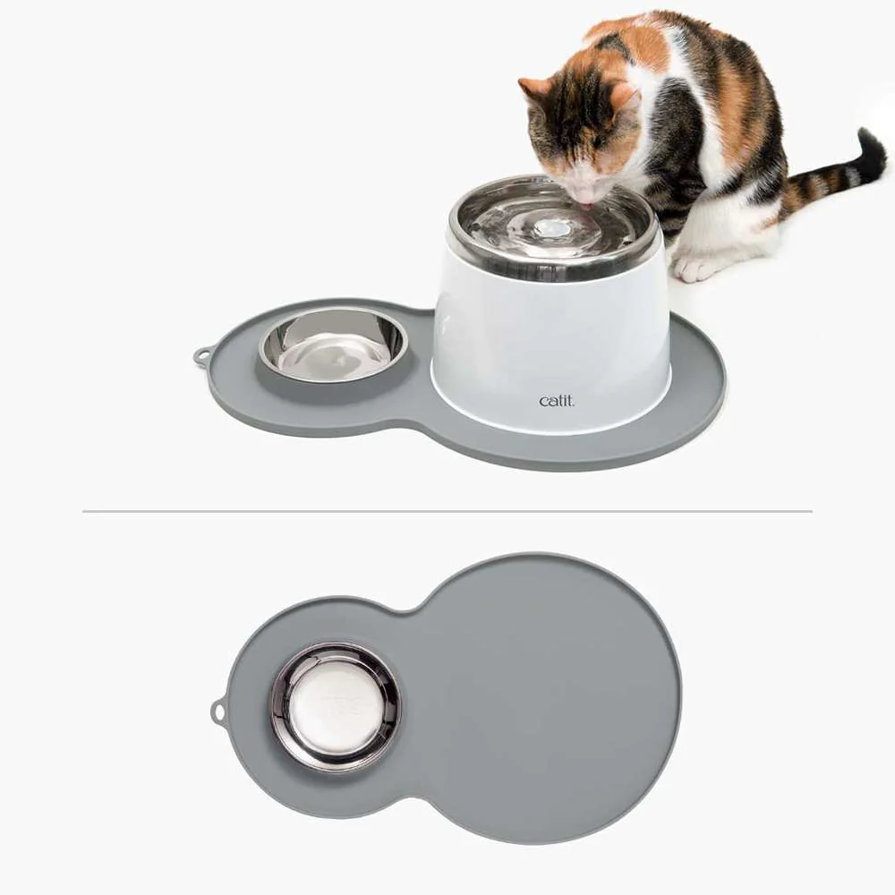 Catit Grey Peanut Placemat - Image 3