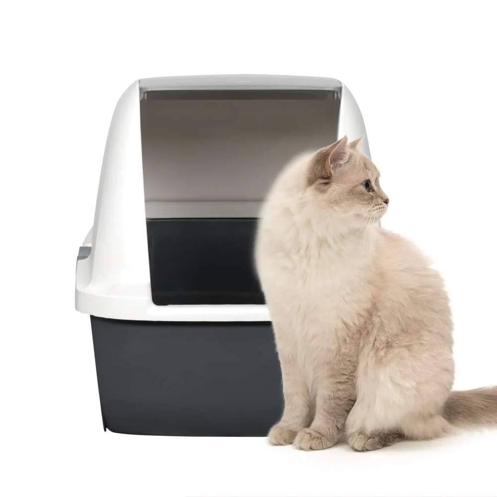 Catit Jumbo Hooded Litter Box with Airsift Filter System - Image 2