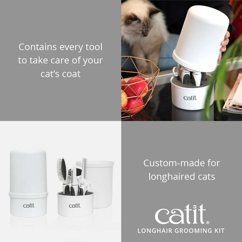 Catit Longhair Grooming Kit - Image 2