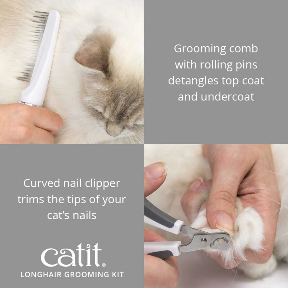 Catit Longhair Grooming Kit - Image 5