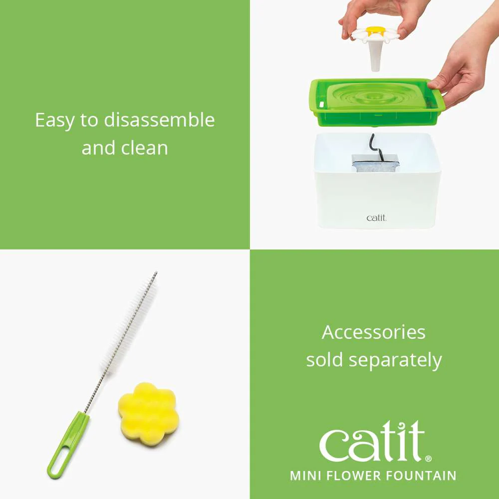 Catit Mini Flower Water Drinking Fountain - Image 5