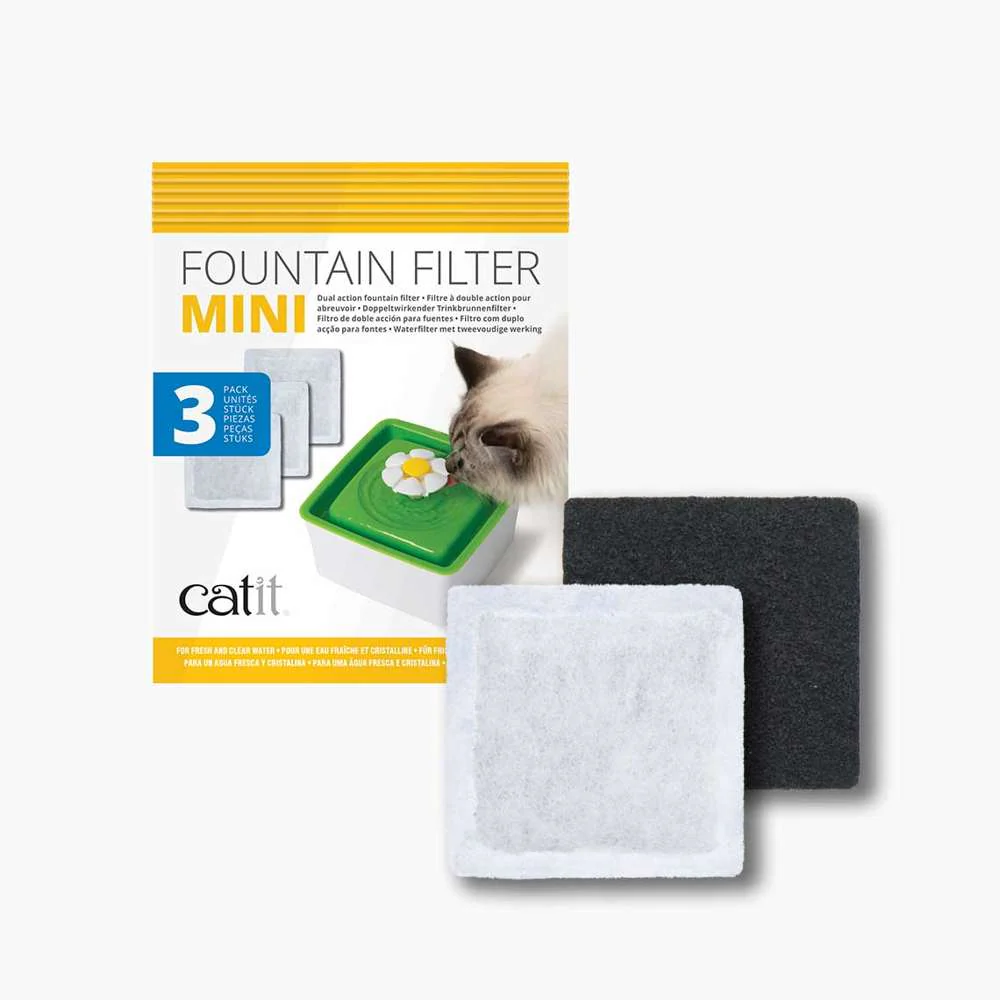 Catit Mini Fountain Replacement Filters – 3 Pack - Image 3