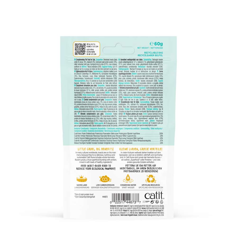 Catit Nuna Insect Protein Crunchy Cat Treats - Image 6