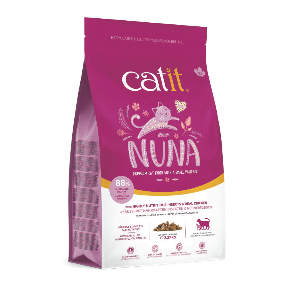 Catit Nuna Insect Protein Based Dry Cat Food - Image 10
