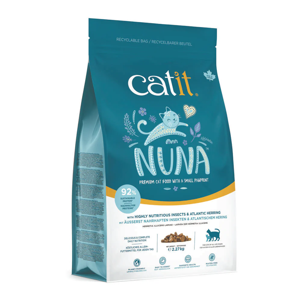 Catit Nuna Insect Protein Based Dry Cat Food - Image 11
