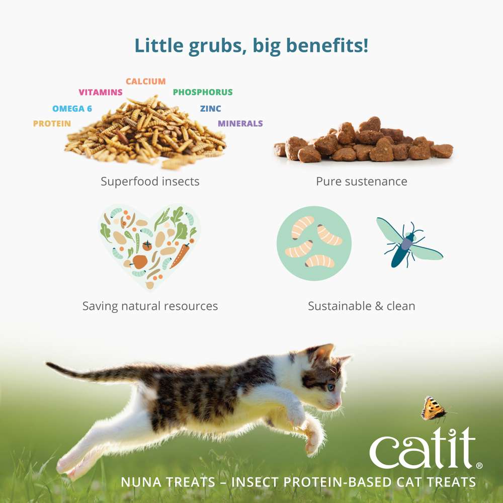 Catit Nuna Insect Protein Based Dry Cat Food - Image 5