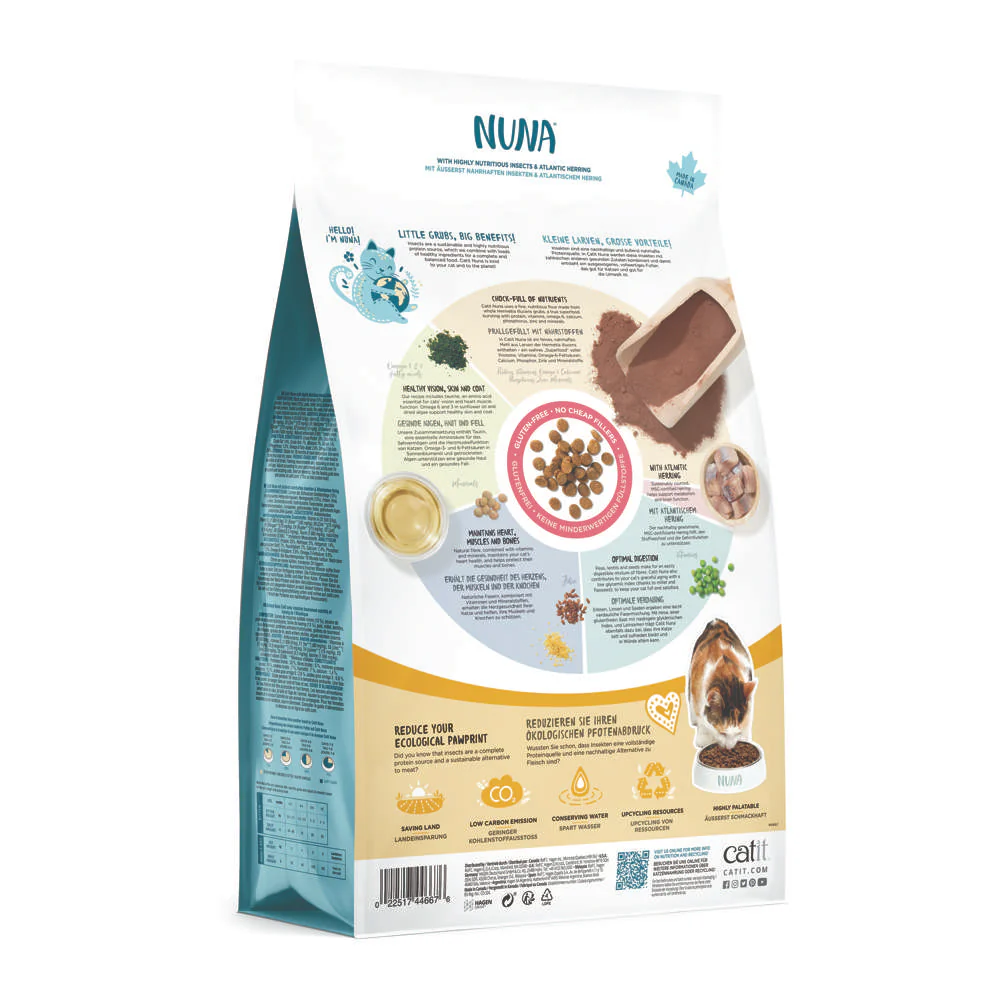 Catit Nuna Insect Protein Based Dry Cat Food - Image 7