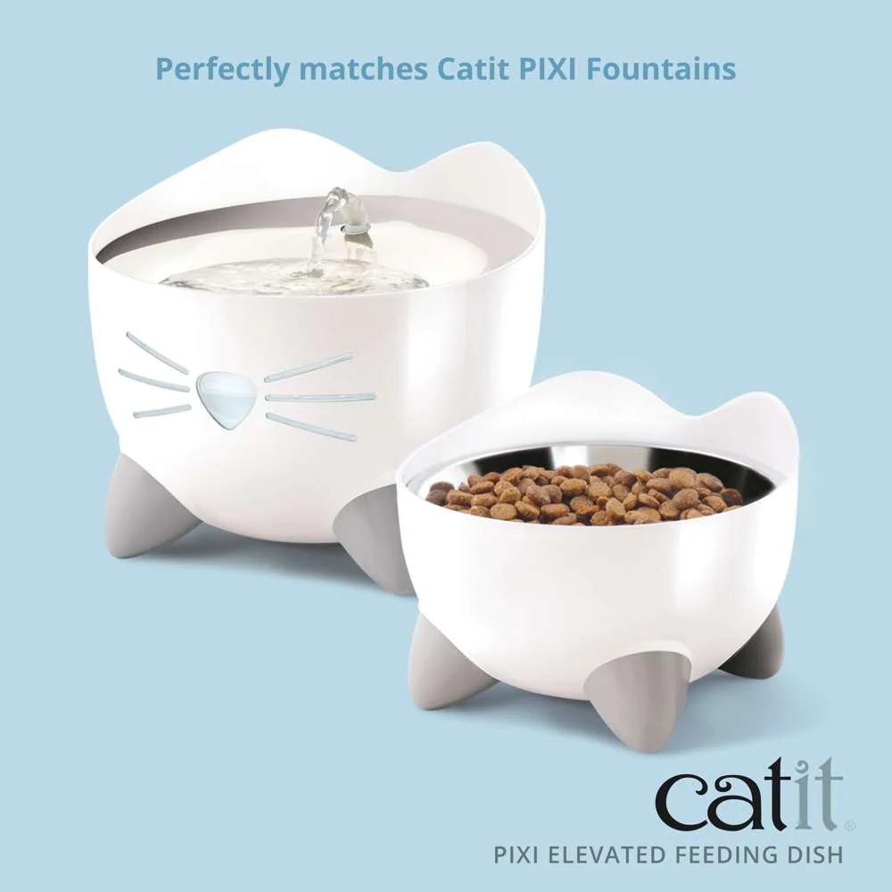 Catit PIXI Elevated Feeding Dish - Image 3