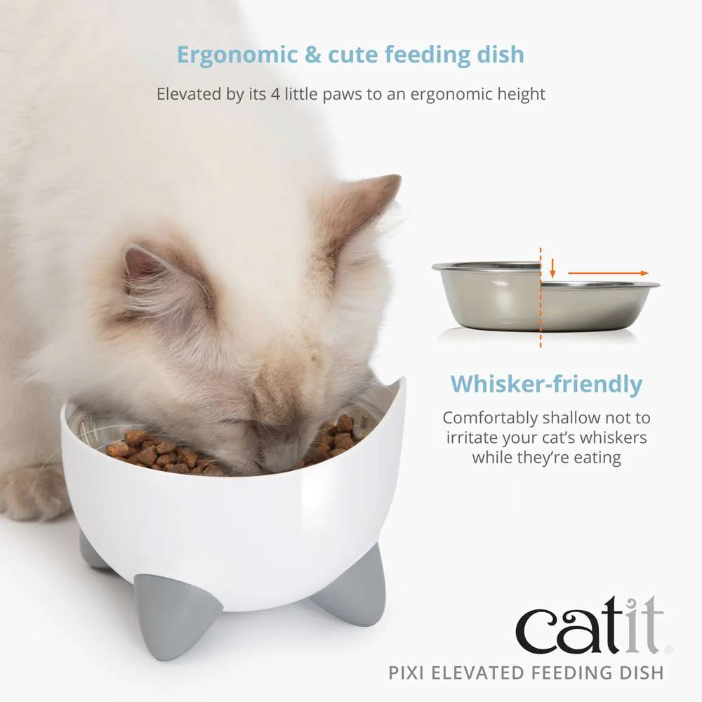 Catit PIXI Elevated Feeding Dish - Image 4