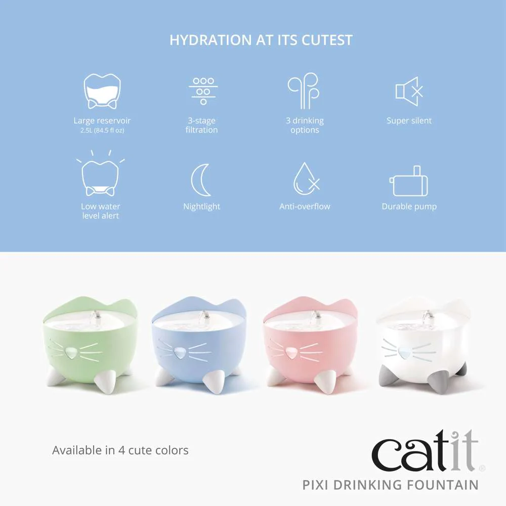 Catit PIXI Water Drinking Fountain - Image 2