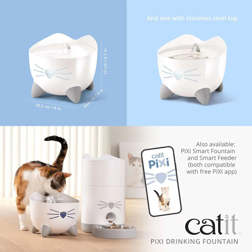 Catit PIXI Water Drinking Fountain - Image 6