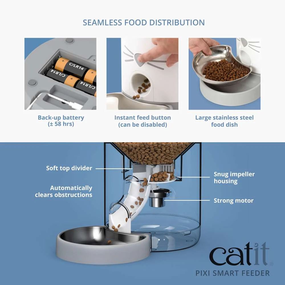 Catit PIXI Smart Dry Food Feeder - Image 6