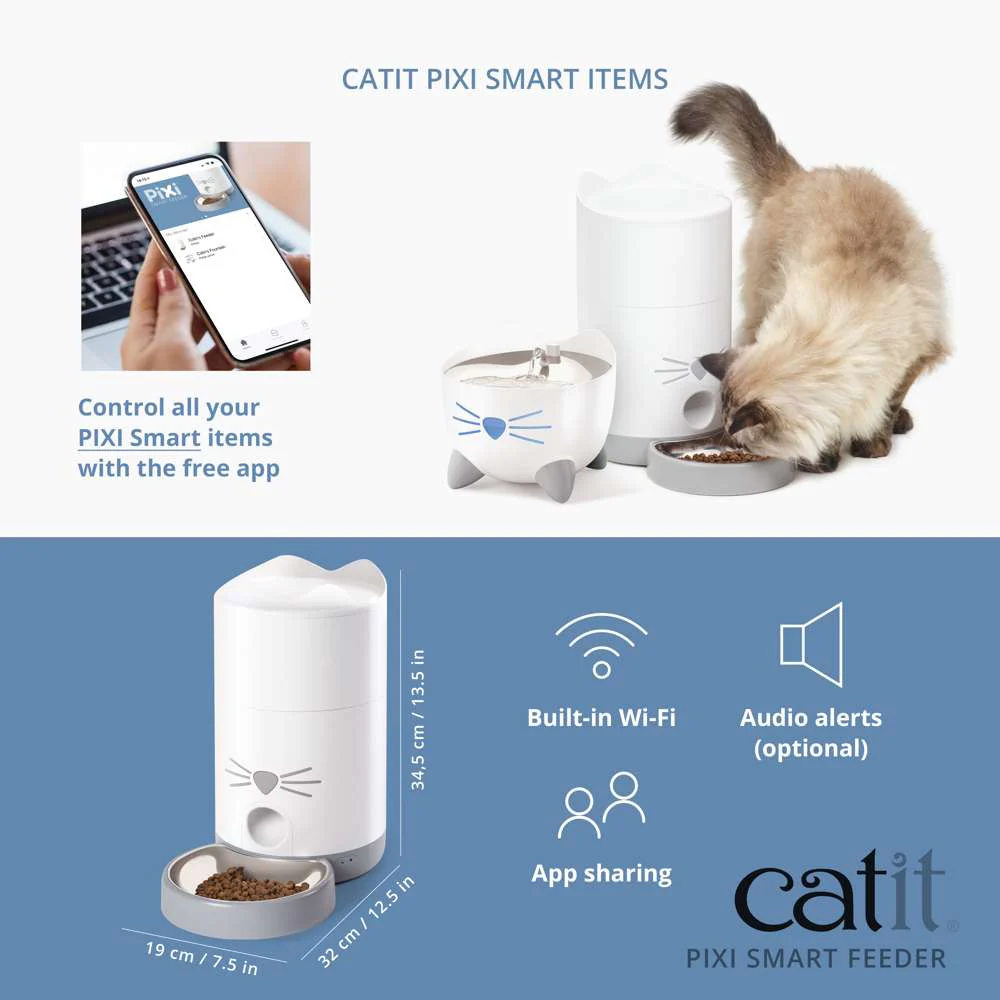 Catit PIXI Smart Dry Food Feeder - Image 7