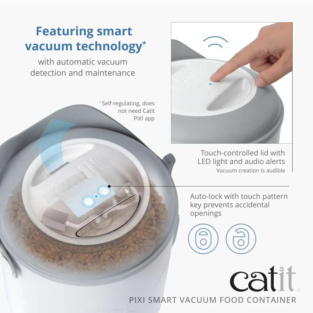 Catit PIXI Smart Vacuum Dry Food Container - Image 3