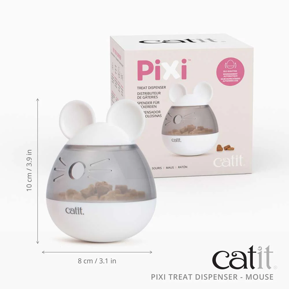 Catit PIXI Treat Dispenser Toy – Mouse - Image 6