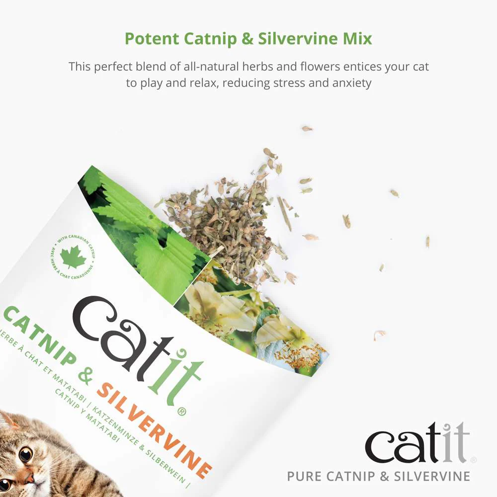 Catit Pure Catnip and Silvervine Mix - Image 2