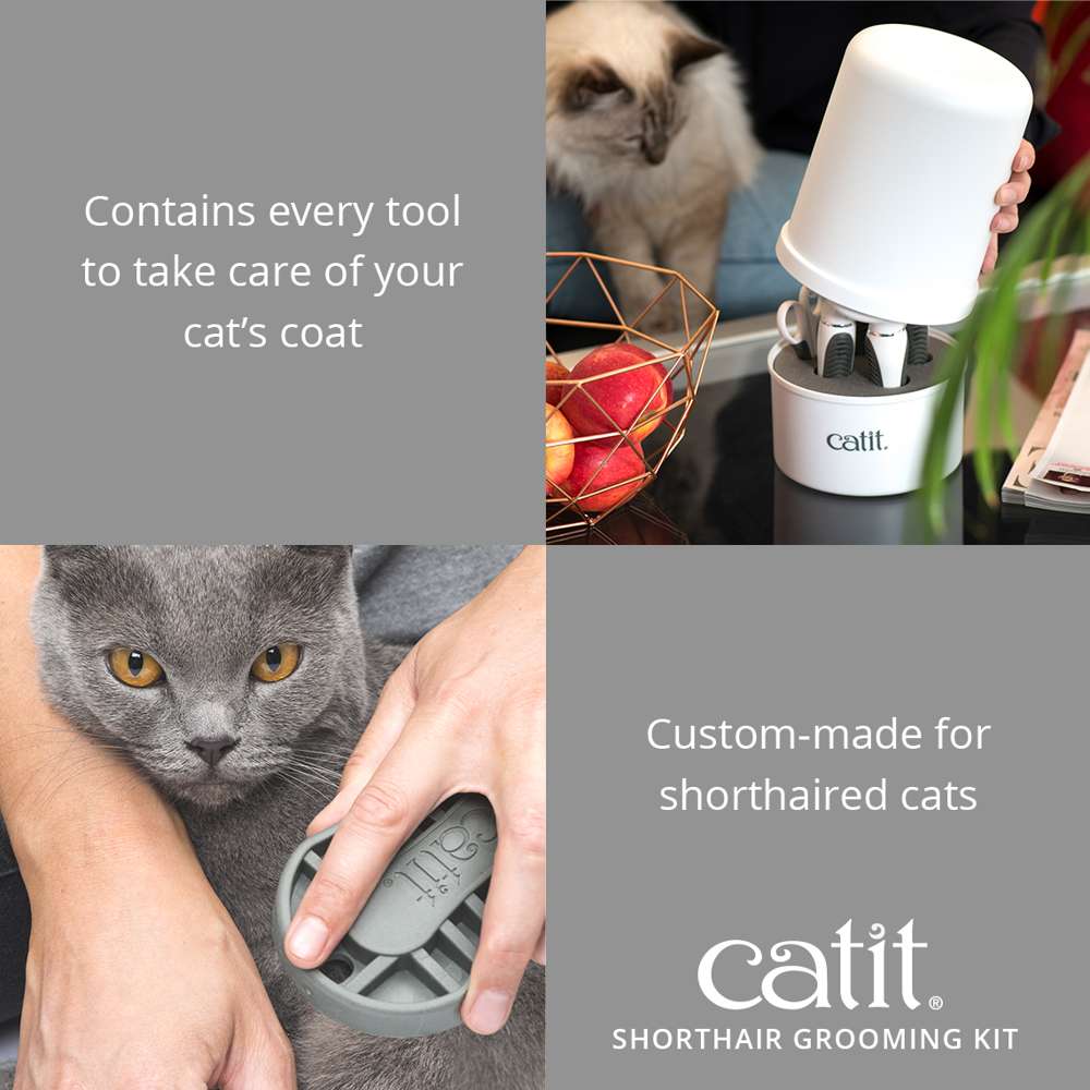 Catit Shorthair Grooming Kit - Image 2
