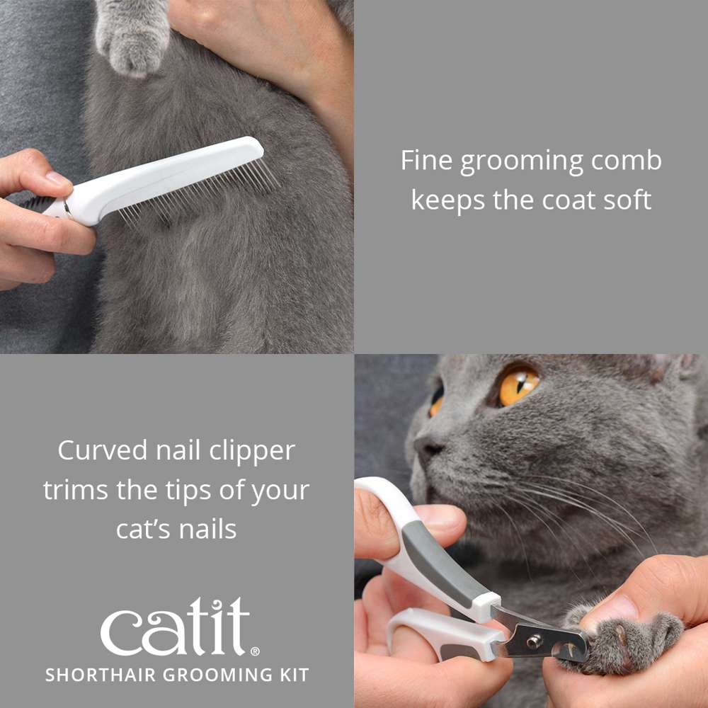 Catit Shorthair Grooming Kit - Image 4