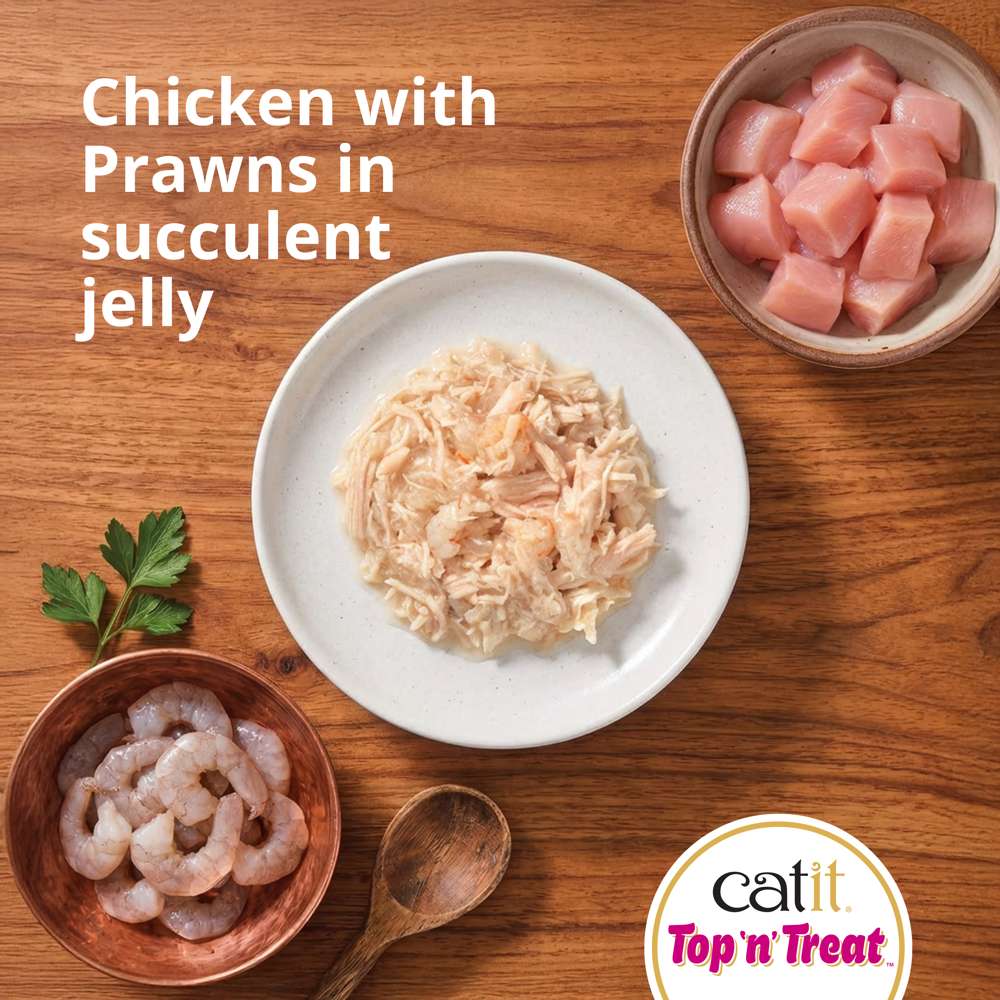 Catit Chicken Top 'n' Treat 8 Pack (24x60g) - Image 7