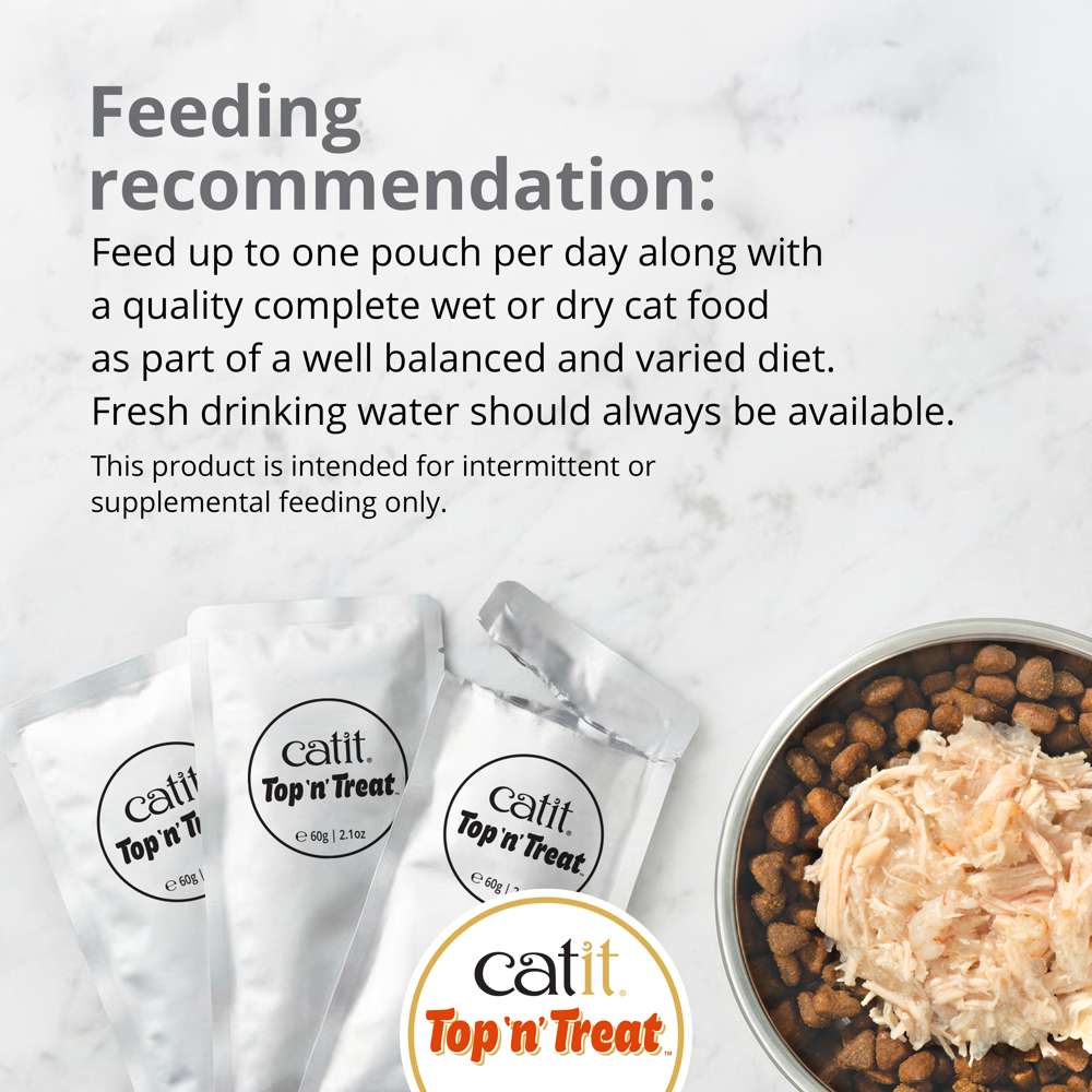 Catit Chicken Top 'n' Treat 8 Pack (24x60g) - Image 4