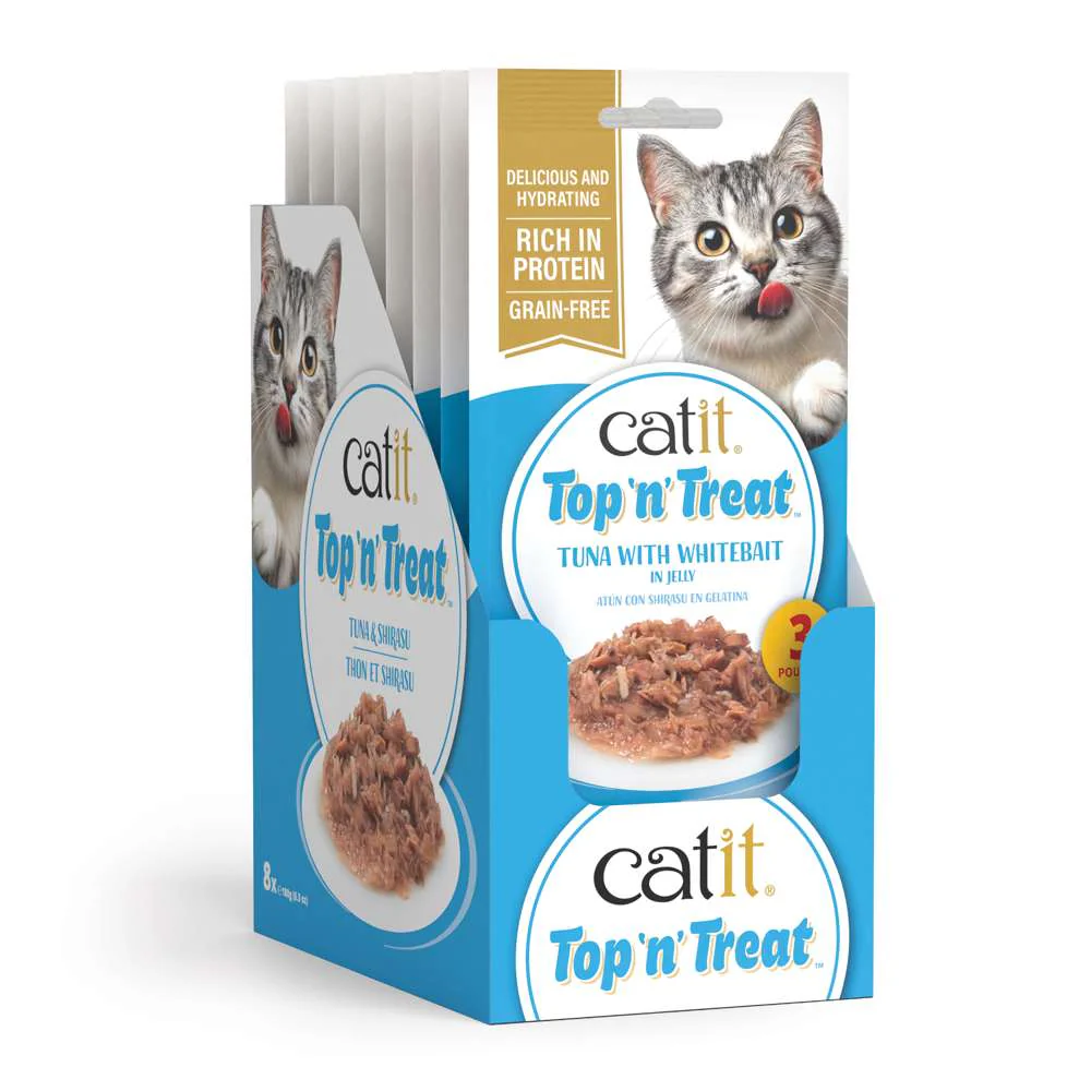 Catit Tuna Top 'n' Treat 8 Pack (24x60g) - Image 10