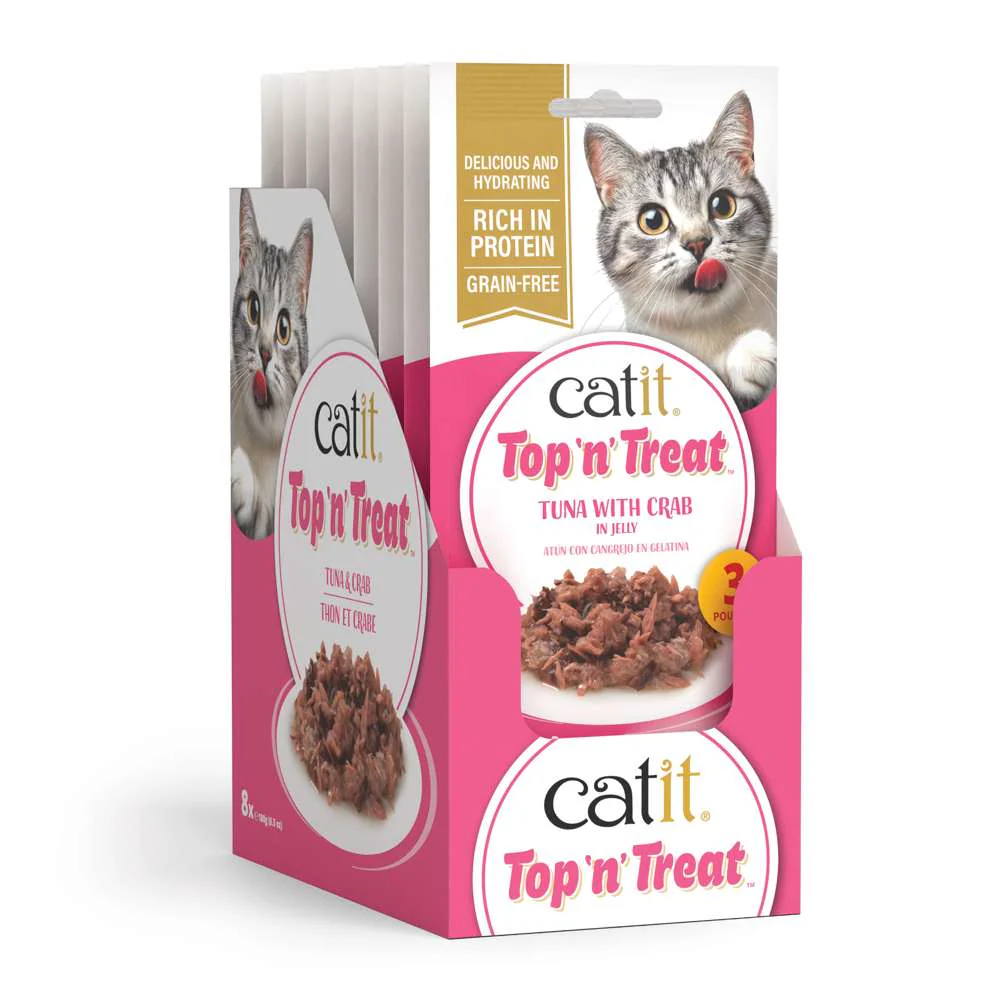 Catit Tuna Top 'n' Treat 8 Pack (24x60g) - Image 14