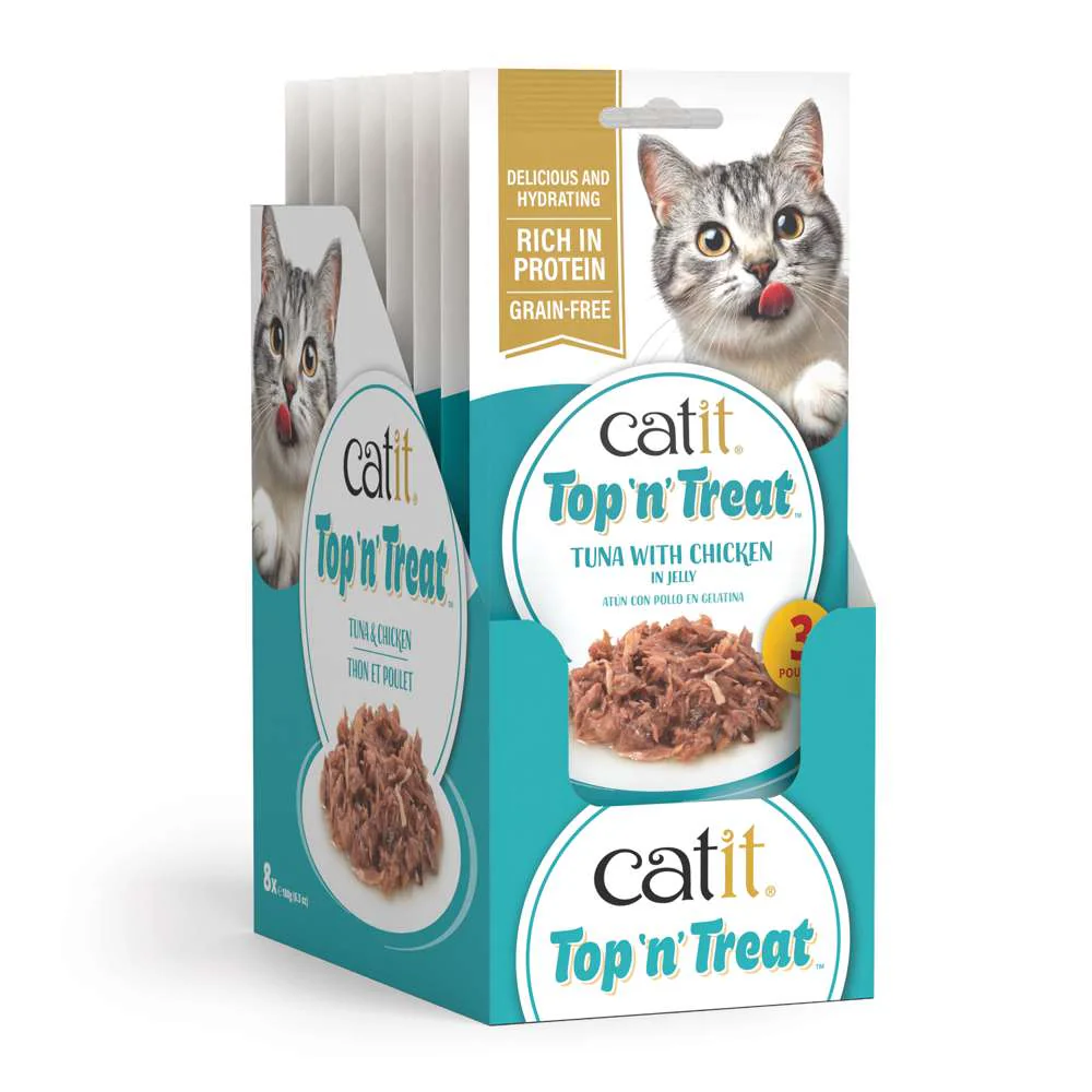 Catit Tuna Top 'n' Treat 8 Pack (24x60g) - Image 6