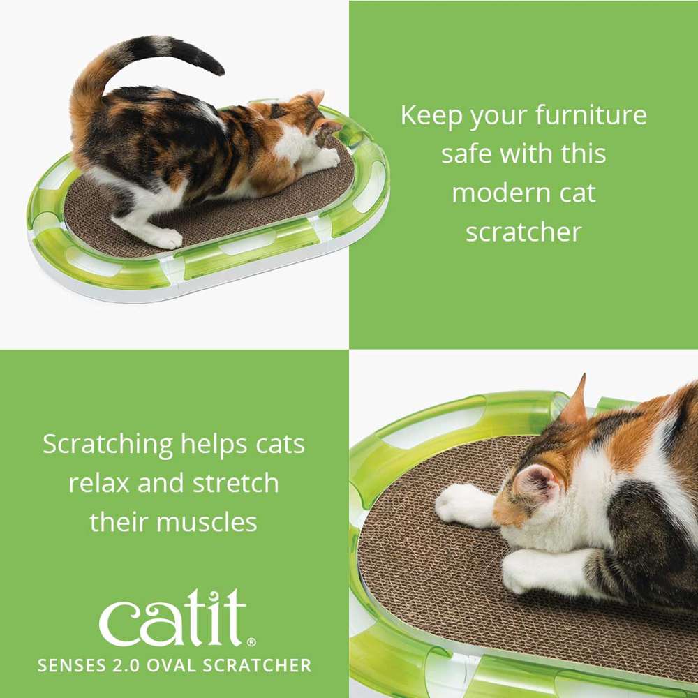 Catit Senses Oval Scratcher - Image 3