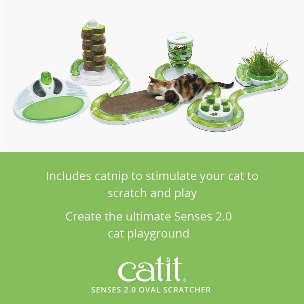 Catit Senses Oval Scratcher - Image 4