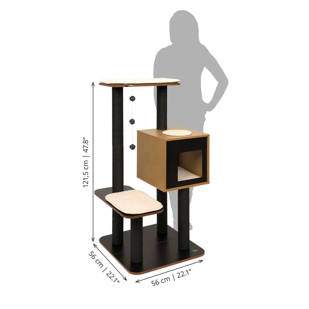 Catit Vesper High Base Black - Image 6
