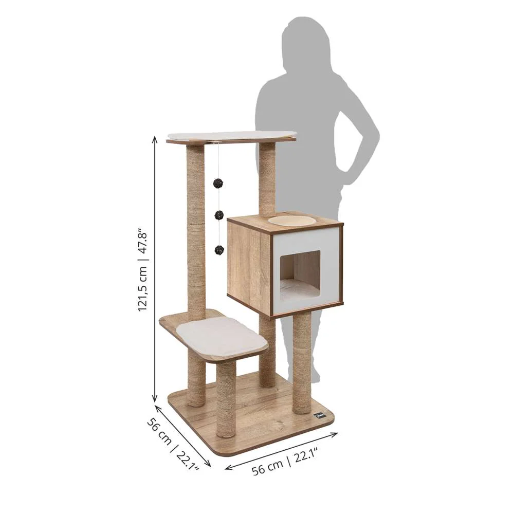 Catit Vesper High Base Oak - Image 4