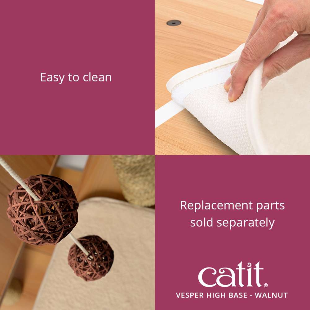 Catit Vesper High Base Walnut - Image 6